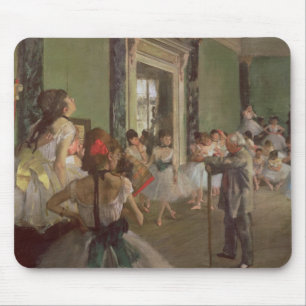 Tapis De Souris Edgar Degas The Dancing Class, c.1873-76