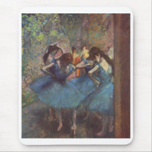 Tapis De Souris Edgar Degas - toile 1890 d'huile de filles de