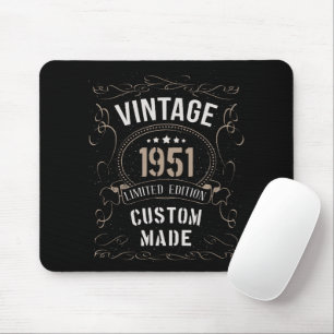 Tapis De Souris Édition limitée vintage 1951 sur mesure