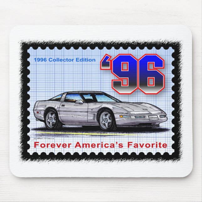 Tapis De Souris Edition spéciale 1996 Corvette (Devant)