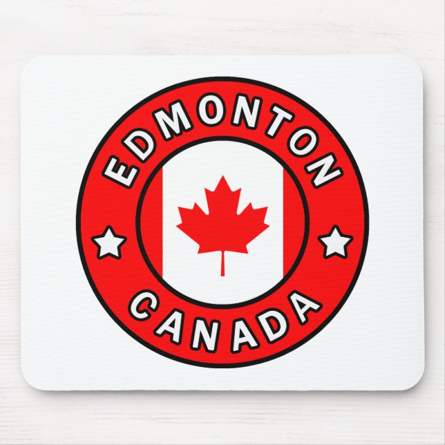 Tapis De Souris Edmonton Canada (Devant)