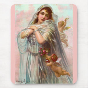 Tapis De Souris Edouard 1891 Bisson la fiancée