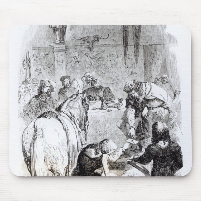 Tapis De Souris Edouard II et le troubadour (Devant)
