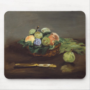 Tapis De Souris Edouard Manet - Corbeille de fruits