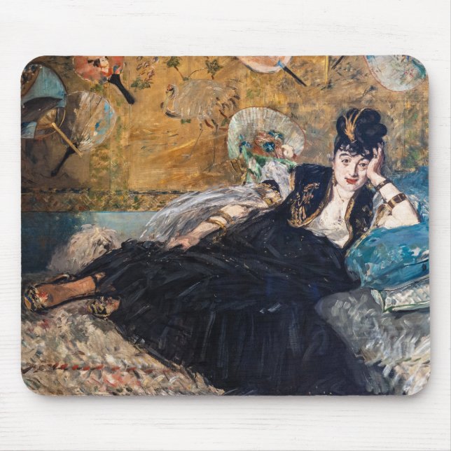 Tapis De Souris Edouard Manet - Dame aux Éventails (Devant)