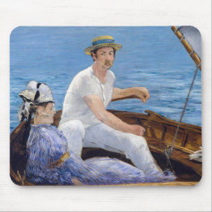 Tapis De Souris Edouard Manet - En bateau