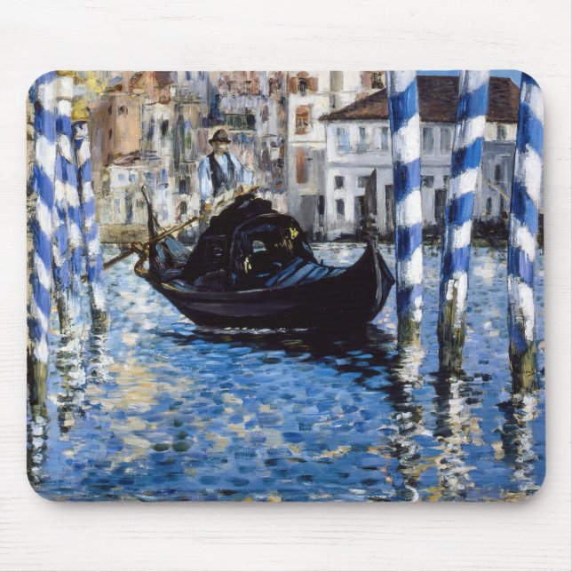 Tapis De Souris Edouard Manet - Grand Canal, Venise (Devant)