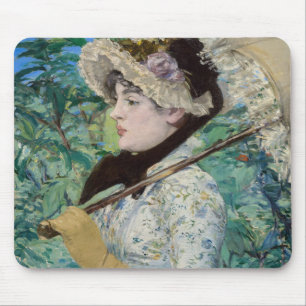 Tapis De Souris Edouard Manet - Jeanne / Printemps