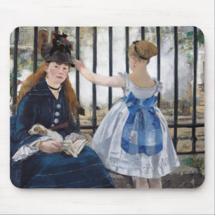 Tapis De Souris Edouard Manet - La Gare