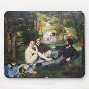 Tapis De Souris Edouard Manet - Le Déjeuner sur l'Herbe