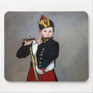 Tapis De Souris Edouard Manet - Le Fifer / Jeune Flutiste