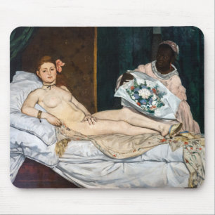 Tapis De Souris Edouard Manet - Olympia