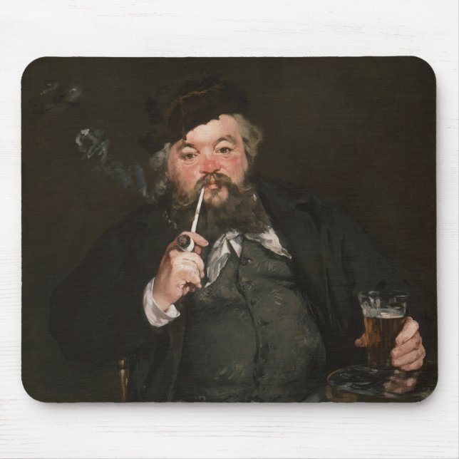 Tapis De Souris Edouard Manet - Un bon verre de bière / Le bon boc (Devant)