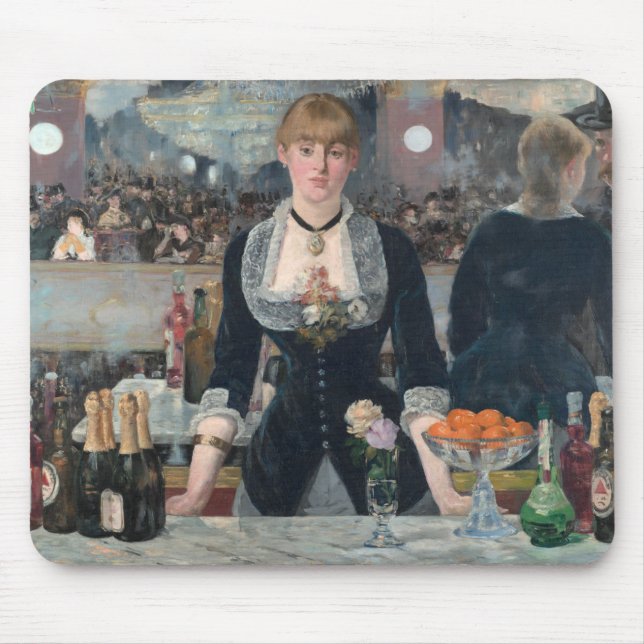 Tapis De Souris Edouard Manet's A Bar (Devant)