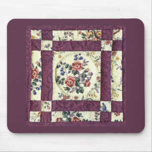 Tapis De Souris Édredon floral Mousepad