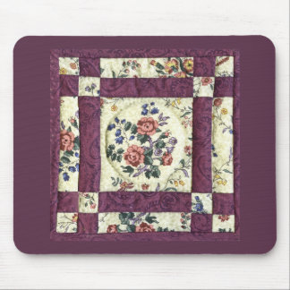 Tapis De Souris Édredon floral Mousepad