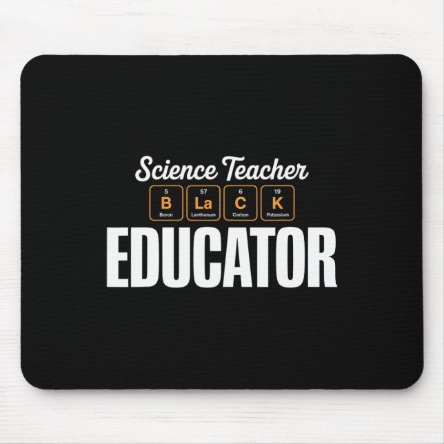 Tapis De Souris Éducateur de professeur de science de tableau péri (Devant)