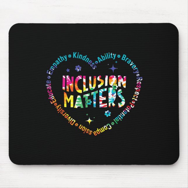 Tapis De Souris Éducation Spéciale Inclusion Des Enseignants S Aut (Devant)