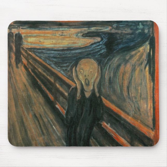 Tapis De Souris Edvard Munch - Le Cri (Devant)