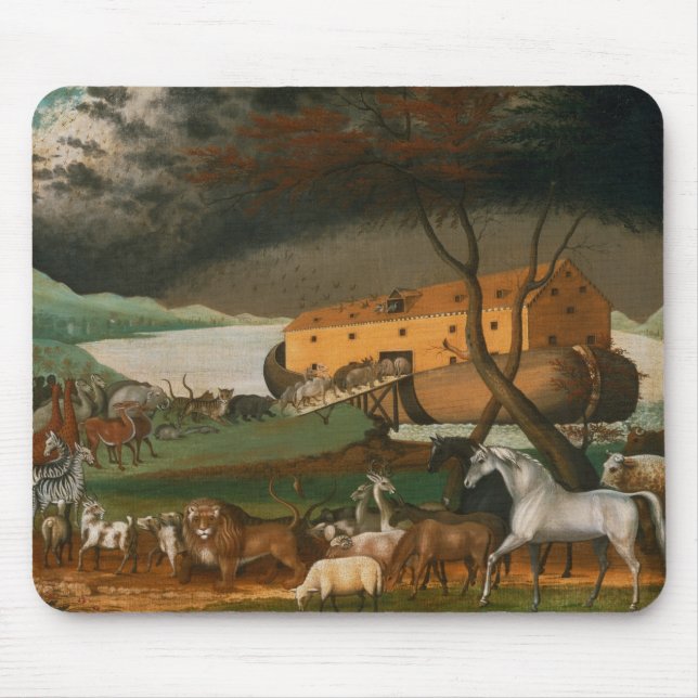 Tapis De Souris Edward Hicks - Arche de Noé (Devant)
