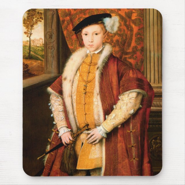 Tapis De Souris Edward, Prince de Galles (Edward VI d'Angleterre) (Devant)