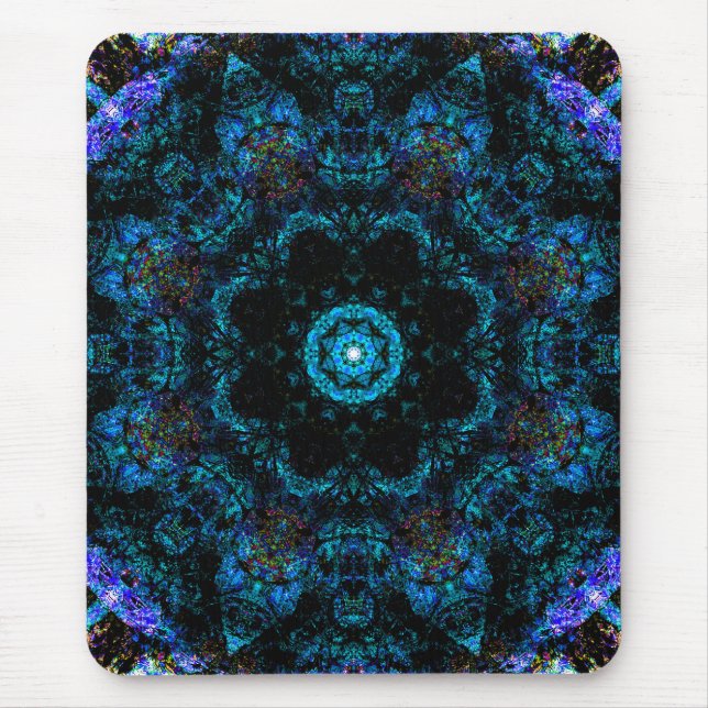 Tapis De Souris Effet Aqua Kaleidoscope, (Devant)