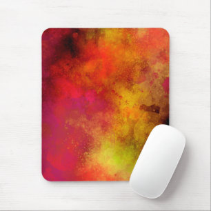 Tapis De Souris Effet Splatter de peinture de galaxie