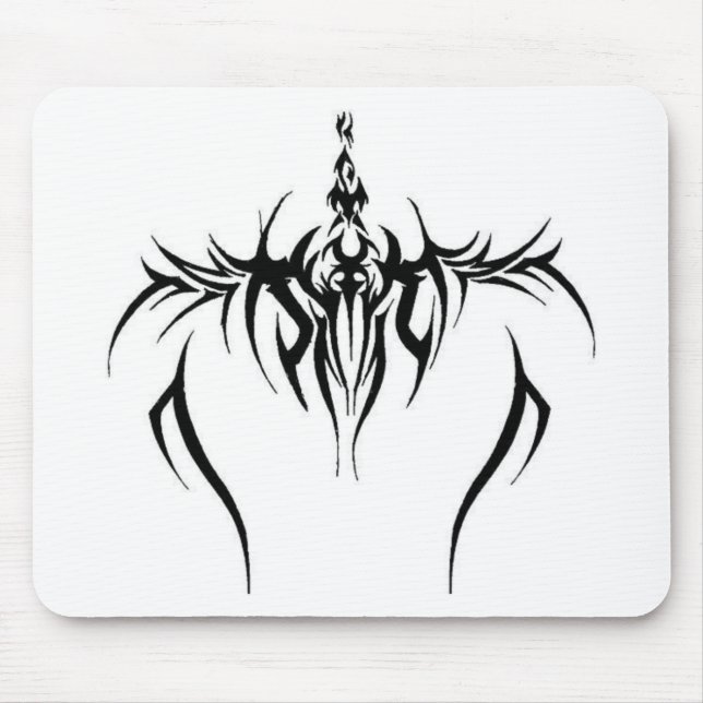 Tapis De Souris effet tribal de tatouage (Devant)