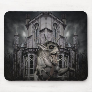 Tapis De Souris Éffrayant démon d'Halloween