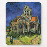 Tapis De Souris Eglise à Auvers-sur-Oise par Vincent van Gogh<br><div class="desc">L'église d'Auvers par Vincent van Gogh est une peinture architecturale de post impressionnisme d'art vintage. Vue extérieure d'une église aux vitraux et personnage se dirigeant vers la Chapelle par un chemin pavé. À propos de l'artiste : Vincent Willem van Gogh (1853-1890) fut l'un des peintres Post impressionnistes les plus célèbres...</div>