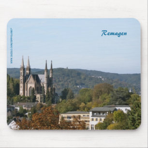 Tapis De Souris église Apollinaris à Remagen, Allemagne
