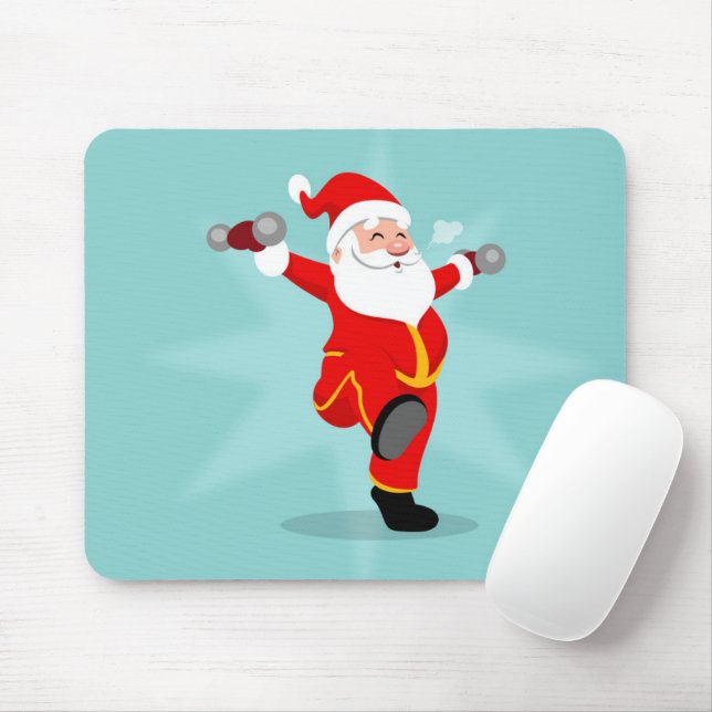 Tapis De Souris Église de Santa Claus (Avec souris)