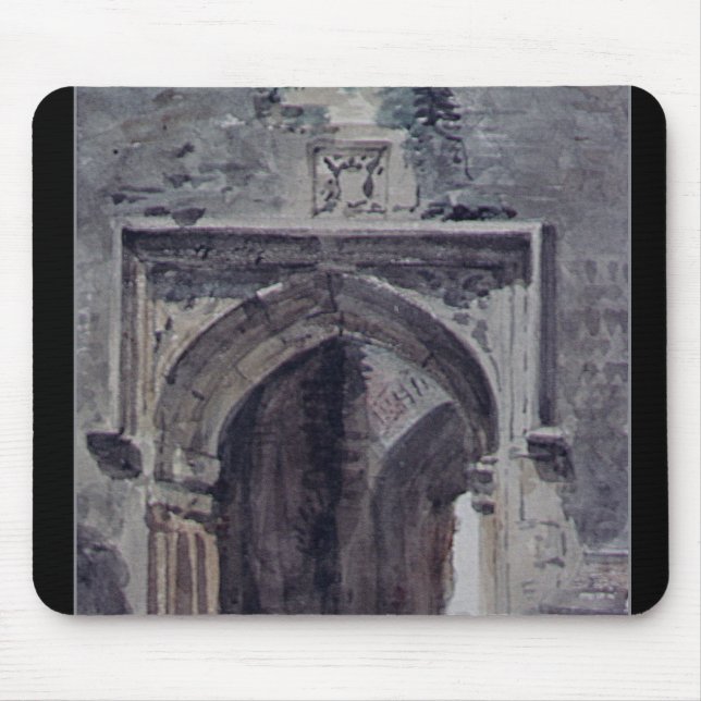 Tapis De Souris Église est de John Constable | Bergholt (Devant)