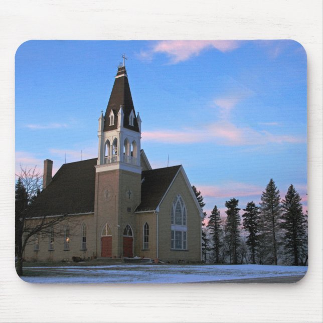 Tapis De Souris Église Mousepad de pays (Devant)