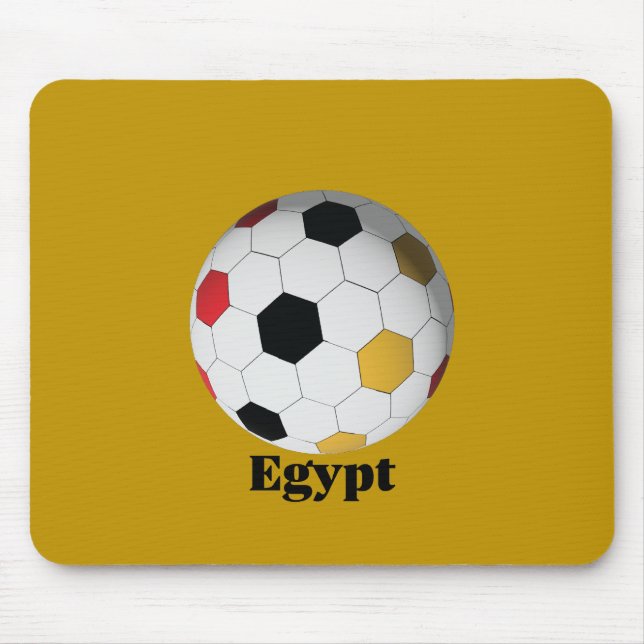 Tapis De Souris Égypte Football (Devant)