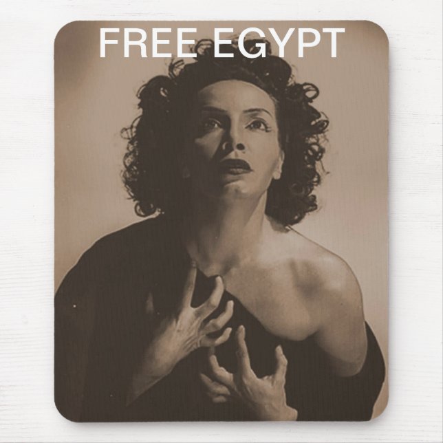TAPIS DE SOURIS EGYPTE LIBRE (Devant)