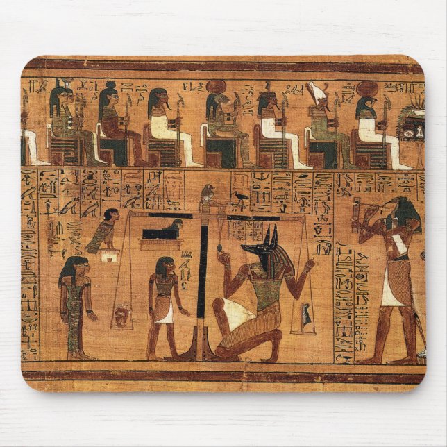 Tapis De Souris Egyptian books of the dead. (Devant)