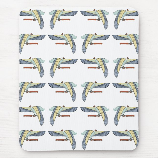 Tapis De Souris Egyptian Design #12 at Emporio Moffa (Devant)