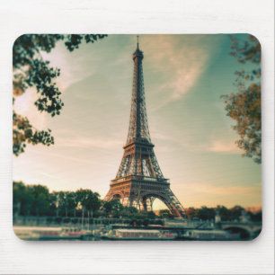 Tapis De Souris Eiffel tour lancer oreiller