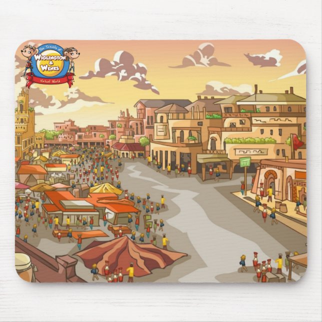 Tapis De Souris EL Fna de Djemma (Devant)