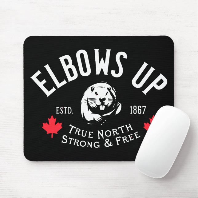 Tapis De Souris Elbows Up! Mouse Pad (Avec souris)