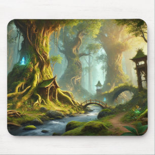 Tapis De Souris Eldertree Haven - The Hidden Realm