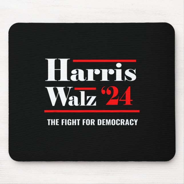 Tapis De Souris Elect Kamala Harris &amp; Tim Walz 2024 (Devant)