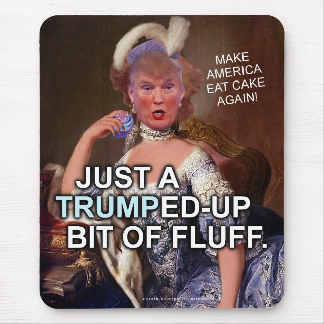 Tapis De Souris Élection anti-Donald Trump Marie Antoinette 2020 (Devant)