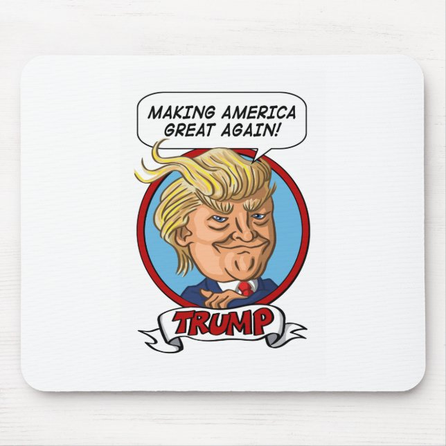 Tapis De Souris Élection présidentielle de 2016 (Devant)