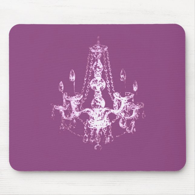 Tapis De Souris Élégance du lustre ~ Mousepad (Devant)