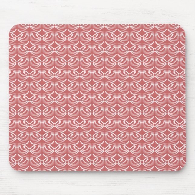 Tapis De Souris Élégance rayonnante rose clair Mousepad (Devant)