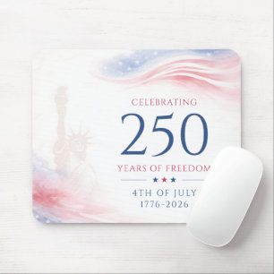 Tapis De Souris Élégant 250e Jour de l'Indépendance américaine 4 j