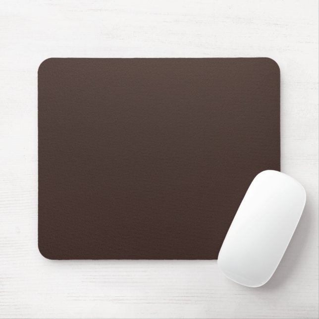 Tapis De Souris Elegant Brown Leather Texture Design Office (Avec souris)