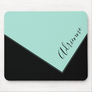 Tapis De Souris Elégant Conception de Purse Personnalisé Sea Green